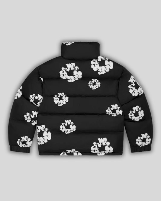 Flowers Puffer Jackets